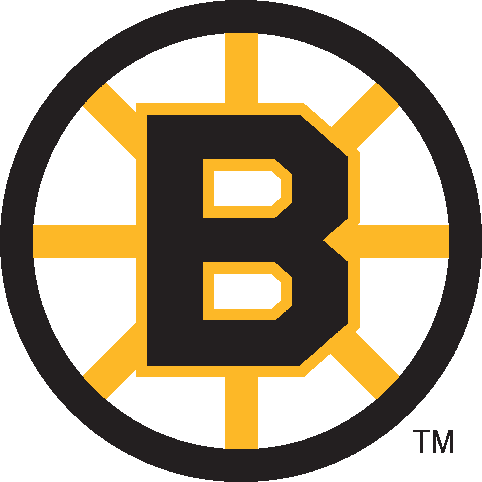 Boston Bruins 1949 1995 Logo Vector Logo